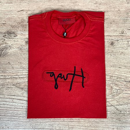 Camiseta Masculina HB Vermelho Crazy Coleção