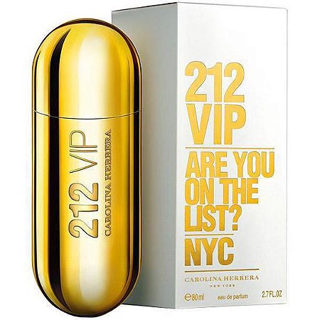 Perfume Feminino CAROLINA HERRERA 212 Vip Eau de Parfum 80ml