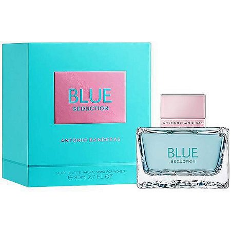 Perfume Feminino ANTONIO BANDERAS Blue Seduction Eau de Toilette 80ml