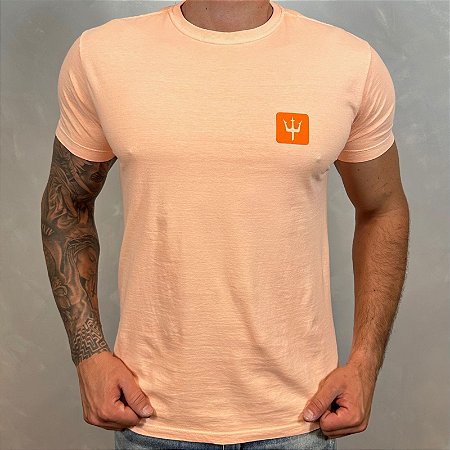 Camiseta Masculina OSKLEN Salmão