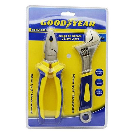 Kit Alicate GOODYEAR PLK-5001 com 02 Peças