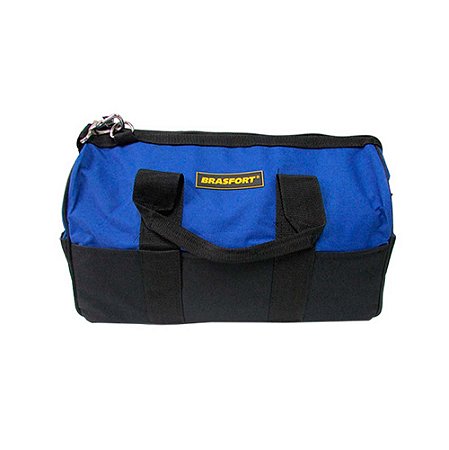 Bolsa para Ferramentas BRASFORT em Lona com 23 Divisões Azul com Preto