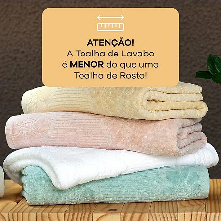 Toalha para Lavabo BUDDEMEYER 30cm x 50cm em Veludo Lollipop