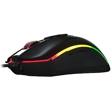 Games - Mouse Gaming REDRAGON Cobra M711-FPS-1 USB até 24.000 DPI com Backlight RGB Preto