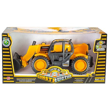 Trator Construtor Escavadeira TOYS Brinquedo Infantil