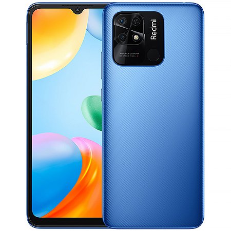 Smartphone XIAOMI Redmi 10C Dual SIM de 64GB / 3GB RAM de 6.71" 50 + 2MP / 5MP Azul Oceano
