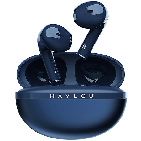 Fone de Ouvido sem Fio HAYLOU X1 2023 com Bluetooth e Microfone Azul