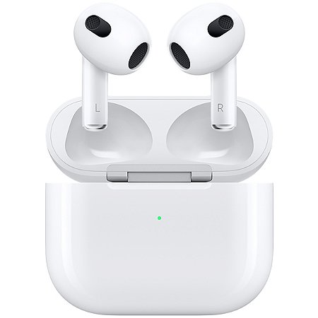 Fone de Ouvido APPLE sem Fio AirPods 3 com Lightning Charging Case Branco