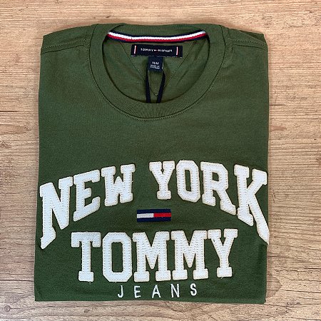 Camiseta Masculina TH Verde