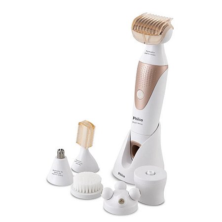 Aparador de Pelos PHILCO Multigroom Depil Sense Bateria Recarregável 07 em 01 +Acessórios