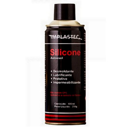 Spray Lubrificante Silicone 400ml IMPLASTEC