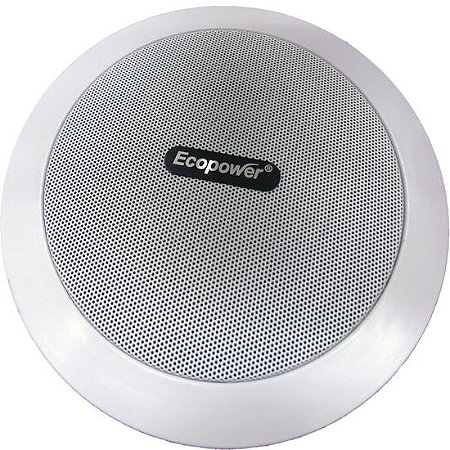 Alto Falante Automotivo ECOPOWER EP-S708 com Bluetooth para Embutir Teto 6"