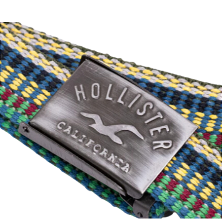 Cinto Unissex HOLLISTER de Fivela Colorido