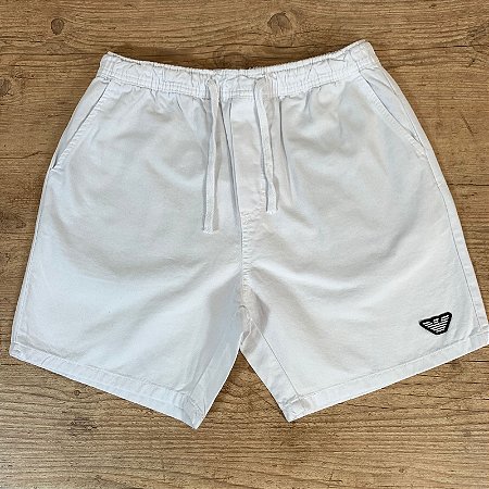 Bermuda Short Masculino Sarja ARMANI Branco