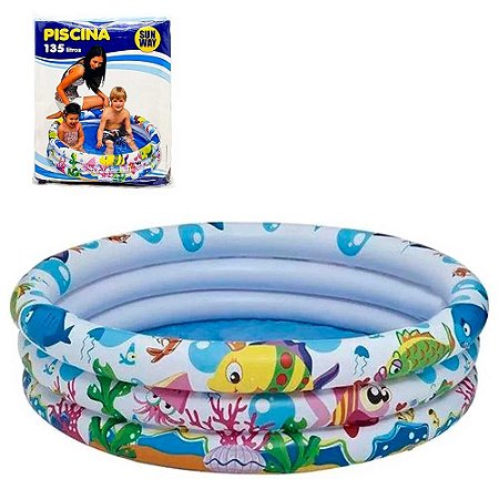 Piscina Inflável SUN WAY com 135 Litros Infantil
