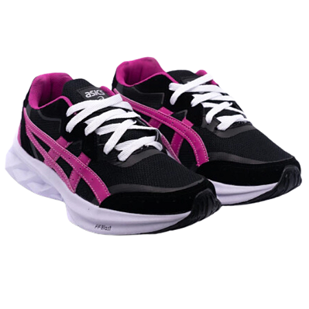 Tênis Feminino ASICS Blast Preto e Pink