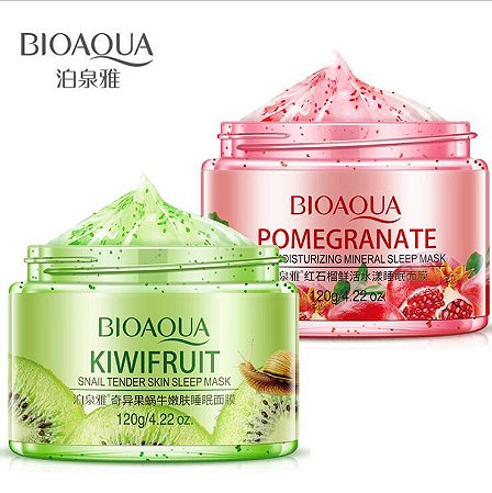 Máscara Facial Creme Importada Calmante Noturno 120 g