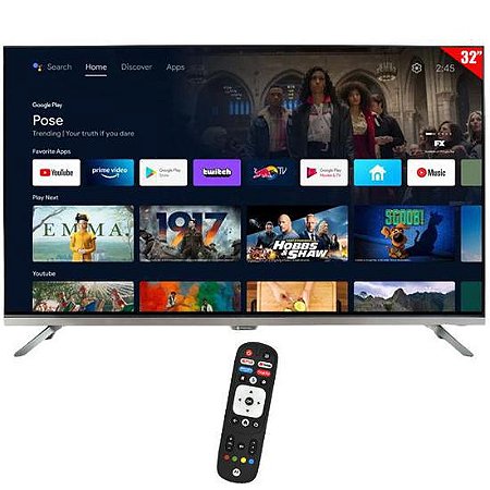 Smart TV MOTOROLA LED HD 32 Polegadas