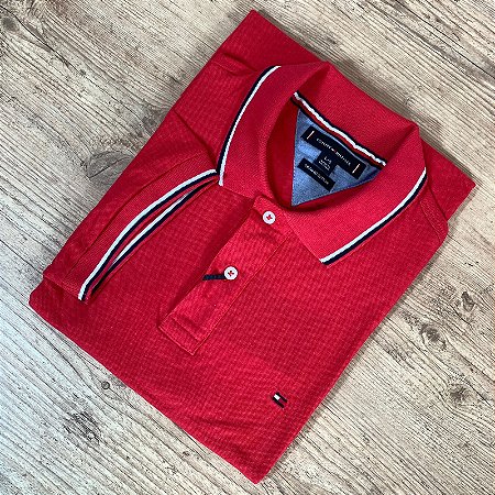 Polo Masculina TH Vermelho