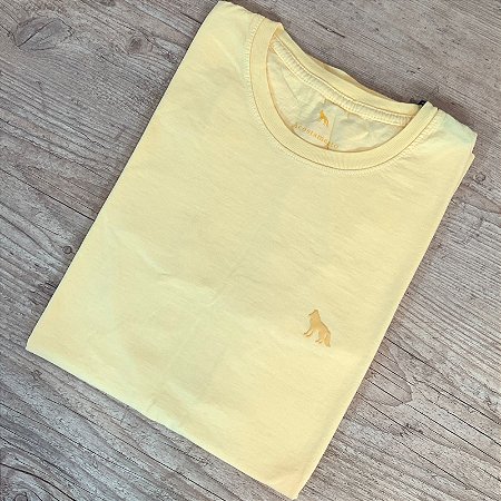 Camiseta Masculina ACT Amarelo Diferenciada