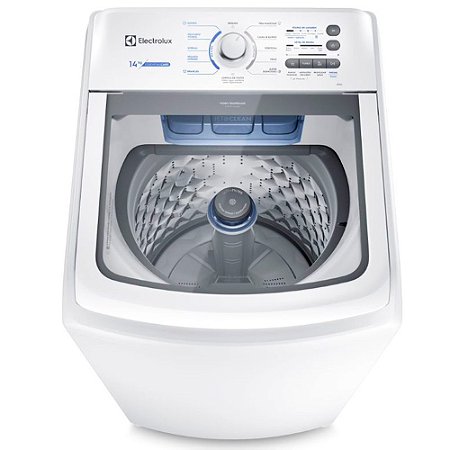 Lavadora ELECTROLUX 14 Kg Essencial Care com Cesto em Inox Branco