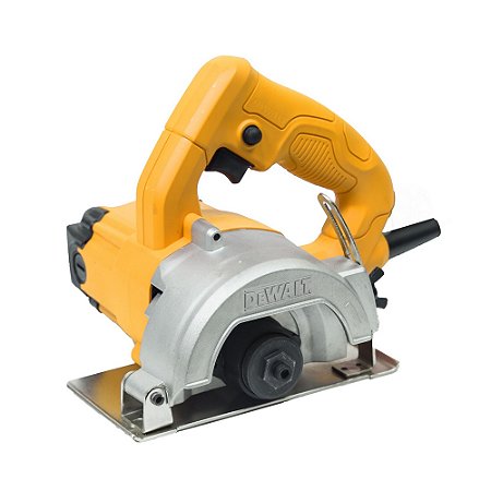 Serra Mármore DEWALT 4.7/8" 125mm 1400 Watts 127 Volts com Kit Refrigeração Amarelo