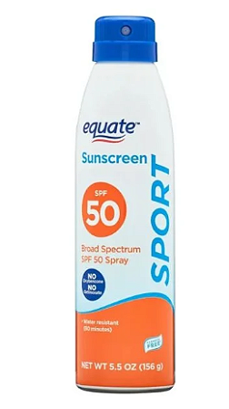 Protetor Solar EQUATE Spray Sport FPS 50