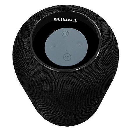 Speaker AIWA AW F360 50 watts RMS com Bluetooth / FM / Auxiliar Preto