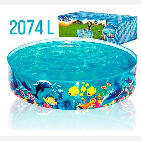 Piscina Redonda Infantil BESTWAY com 2074 Litros