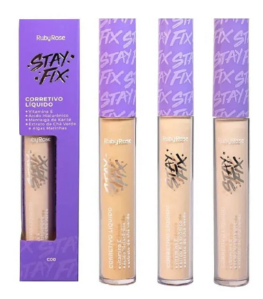 Corretivo Líquido Stay Fix RUBY ROSE
