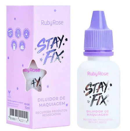Diluidor de Maquiagem Stay Fix RUBY ROSE