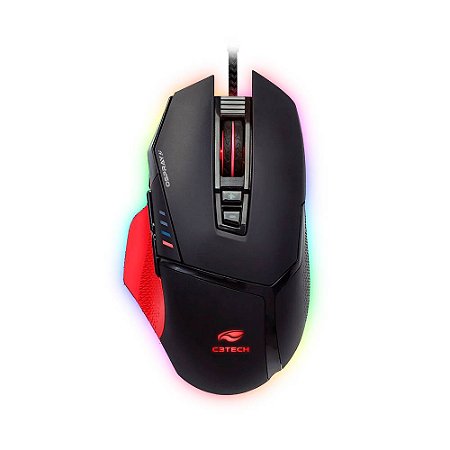Games - Mouse USB Gamer C3TECH 12000 DPI  Osprey