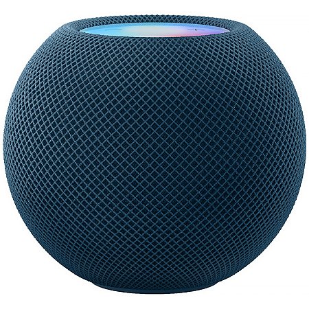 Smart Speaker APPLE HomePod mini MJ2C3LL A2374 com Wi-Fi e Bluetooth Azul