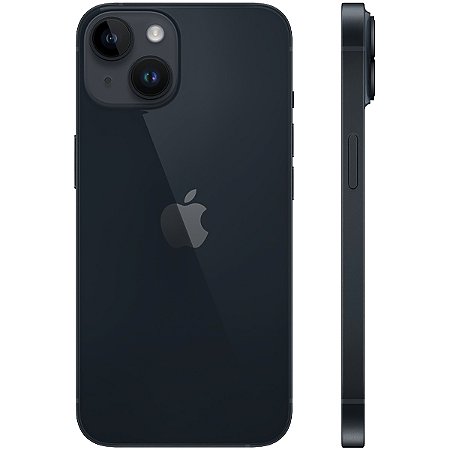 iPhone APPLE 14 A2882 128GB / 4GB RAM de 6.1" 12 + 12MP / 12MP Meia-noite