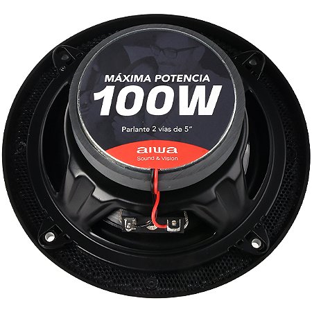 Alto-Falante AIWA Automotivo 5" AW-S1365P com 04 Vias 100 Watts Preto