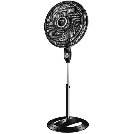 Ventilador MONDIAL Super Turbo VTX-50C-8P 50 cm 8 Pás 150 watts 220V ~ 50 / 60 Hz Preto com Prata