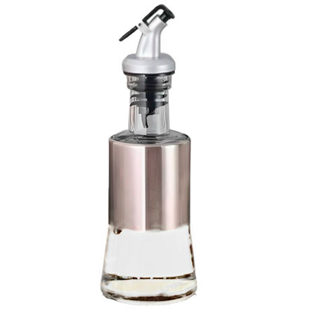 Azeiteiro e Vinagreiro de Vidro UNY GIFT com Dosador de 360 ml