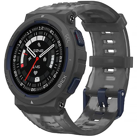 Smartwatch AMAZFIT Active Edge A2212 com GPS / Bluetooth Preto Meia-Noite