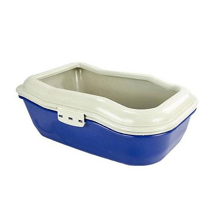 PET - Bandeja Higiênica DURAPETS Banheiro para Gatos Azul