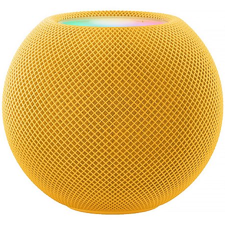 Smart Speaker APPLE HomePod mini MJ2E3LL / A A2374 com Wi-Fi e Bluetooth Amarelo