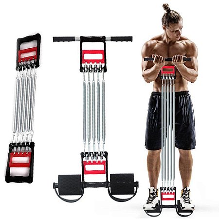 Equipamento para Musculação Ginástica Pinça para Mão Faixas de Resistência para Desenvolvedor de Peitoral