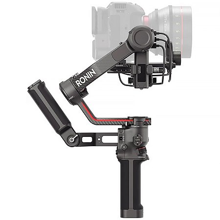Estabilizador DJI RS 3 PRO Combo P03P Anatel de 3 Eixos para Câmeras de até 4.5 kg Preto