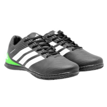 Chuteira Masculina ADIDAS Predador Futsal Preto com Verde