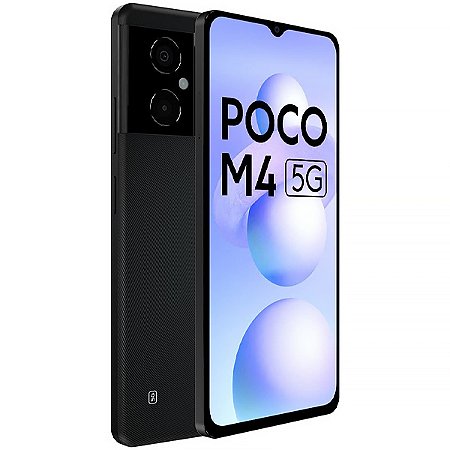 Smartphone XIAOMI POCO M4 5G Dual SIM de 64GB / 4GB RAM de 6.58" 13 + 2MP / 5MP Preto