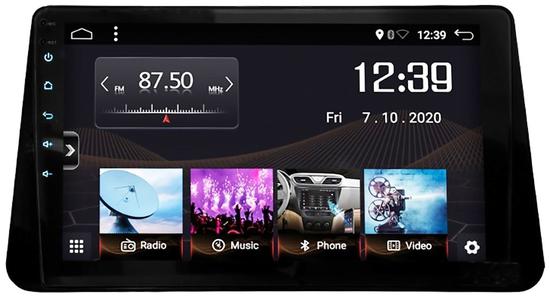 Multimidia Automotivo HETZER X1 Android 10 Tela de 10" Nissan Kicks 2017/19
