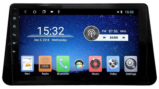 Multimidia Automotivo HETZER S700 Android 8.1 Tela de 10" Nissan Kicks 2017/19