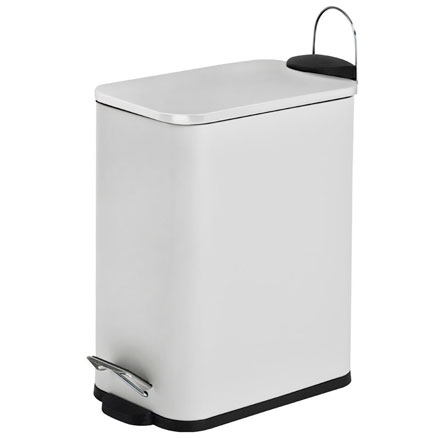 Lixeira de Ferro CLINK com Pedal Retangular com 05 Litros