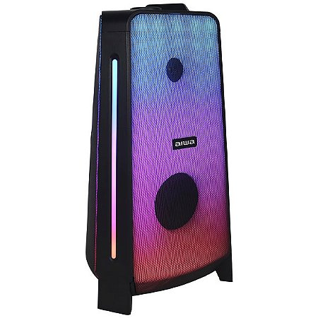 Caixa de Som AIWA Falme Line 02 de 05" 25 Watts com Bluetooth / USB / FM Preto