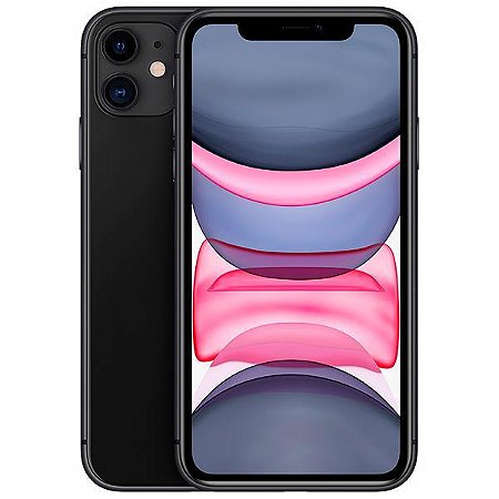 APPLE iPhone 11 A2111 64G / 4GB RAM de 6.1" Dual 12MP / 12MP Preto