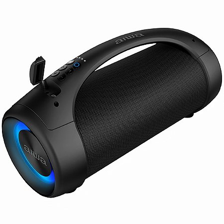 Speaker AIWA 50 Watts com Bluetooth / USB / Auxiliar e Rádio FM Preto